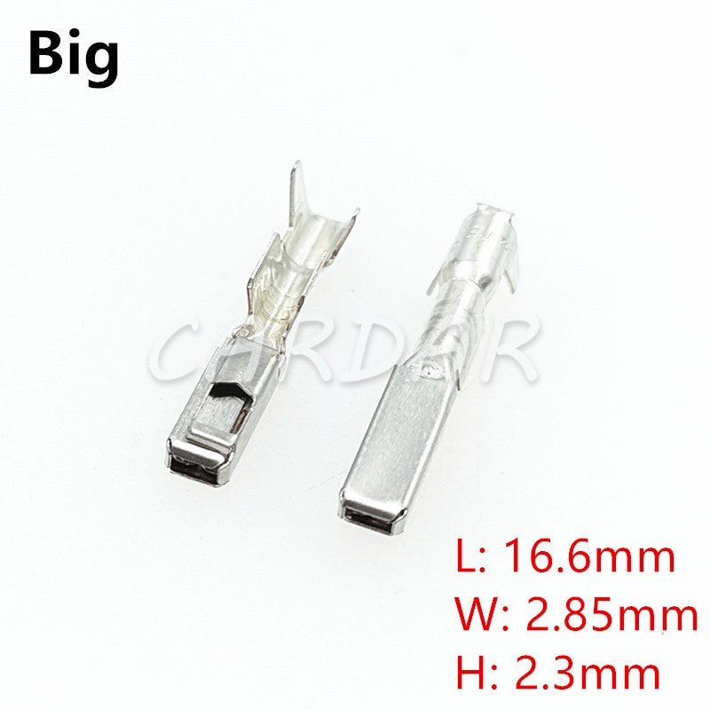 Auto Electrical Wire Loose Pin 5-968221-1 5-1241608-1 Brass Crimp Car Terminal For AMP TE ECU Connector EDC17 284743-1 284742-1