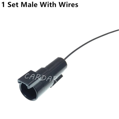 1 Pin 2.3 Series Auto Cable Haness Waterproof Socket With Terminal DTHD04-1-12P DTHD06-1-12S