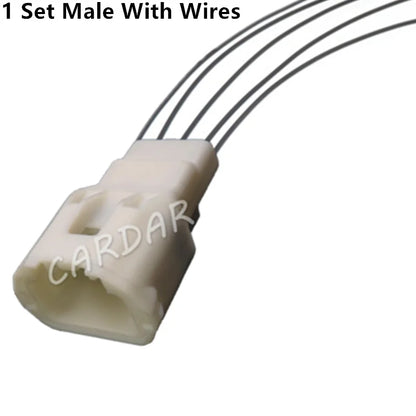 5 Pin 1.2 Series Automobile Unsealed Plug Car Electric Wiring Socket With Terminal 7282-7652 7283-7652