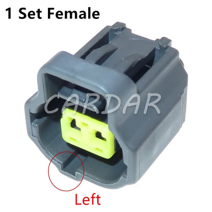 2 Pin 1.8 Series 184016-1 Automotive Wire Cable Harness Waterproof Socket With Terminal And Rubber Seals