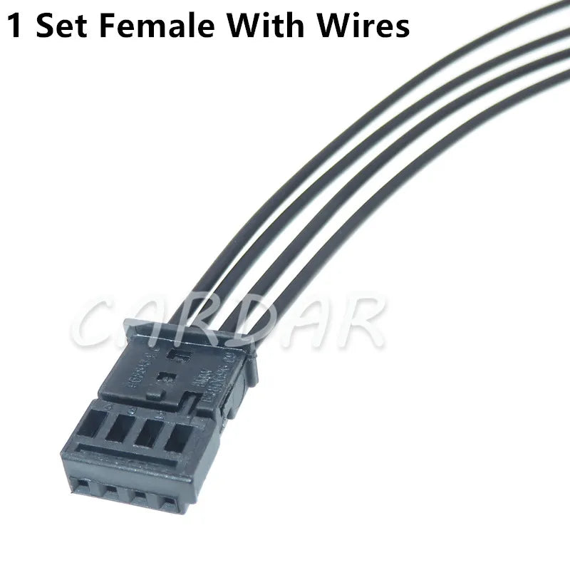 4 Pin 968813-1 0-1452576-1 Car Atmosphere Lamp Plug Socket Automotive Connector For Car Recorder VW BMW