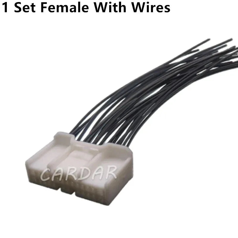 26 Pin 7286-1918 Car Composite Connector 7287-1918 Automobile Male Female Unsealed  Wire Harness Socket