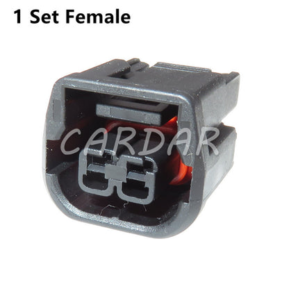 2 Pin 6181-6851 6189-7408 LED Light Conenctor Fog Lamp Cable Waterproof Plug For Honda