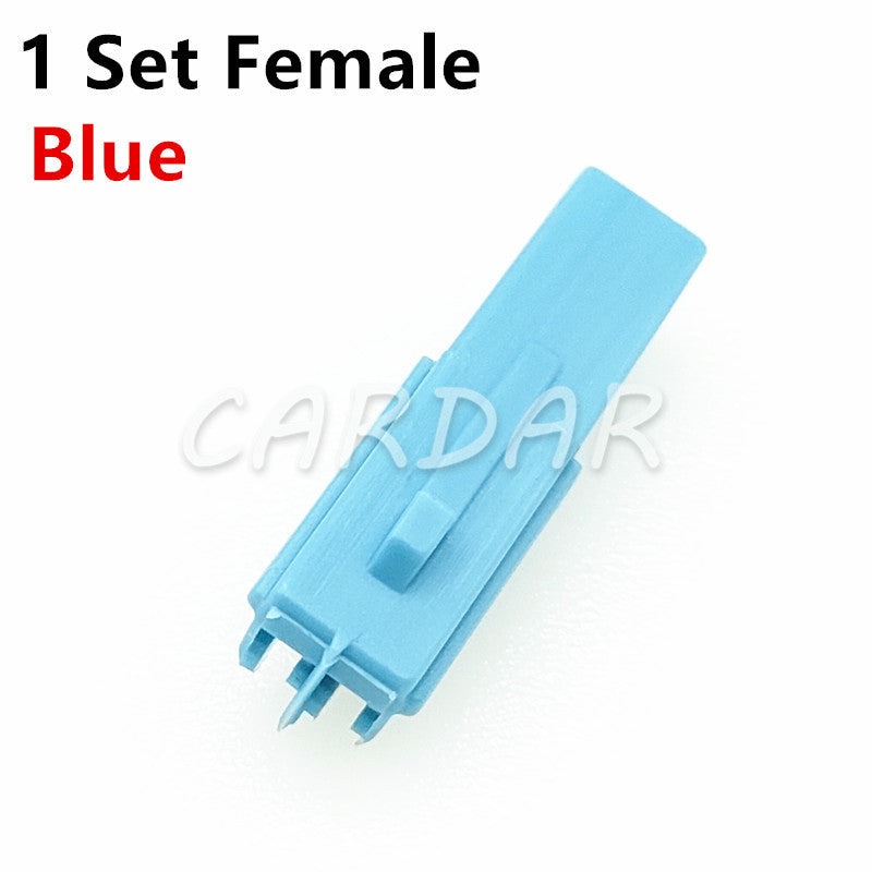 2 Pin Auto Electrical Wiring Harness Connector Female Male Socket With Terminal 6098-3857 6098-3853