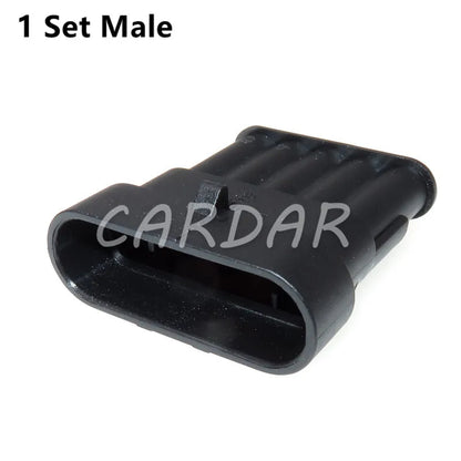 5 Pin 282089-1 282107-1 Superseal Auto Plug Auto Plastic Cable Socket For Cars
