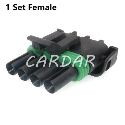 4 Pin 12015797 12010974 Automobile Connector Weather Pack Electrical Sealed Wiring Socket