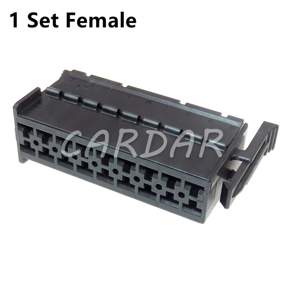 18 Pin Auto Unsealed Socket Car Connector Male Female Wiring Terminal Plug 929505-6 1-929505-6 929504-6 1-929504-6