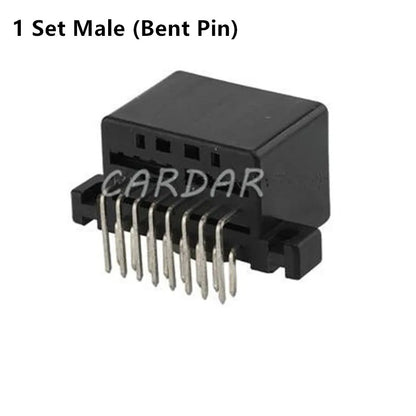 16 Pin 175966-2 Automotive Electric PCB Socket Automotive Wiring Harness Connector For Honda