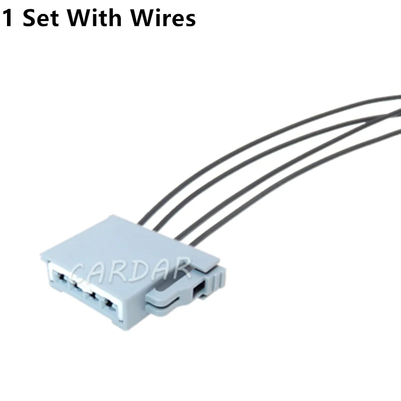 4 Pin 2.8 Series 7283-2105-40 Grey Automobile Electric Cable Unsealed Socket With Terminal