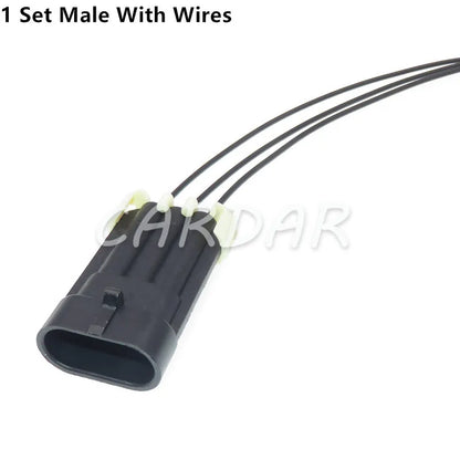 3 Pin 12129946 LS MAP And 58x Crank Engine Speed Sensor Connector Wiring Connector Socket