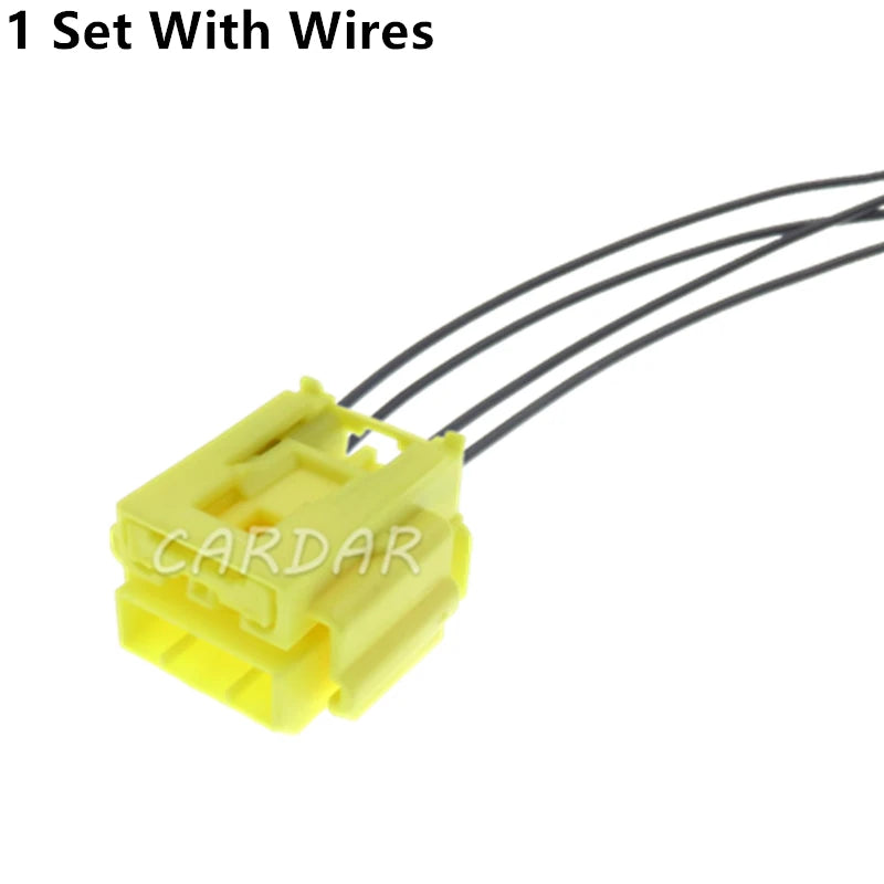 4 Pin 1.2 Series 7283-6134-70 Yellow Auto Unsealed Wire Socket Auto Accessories Car Modification Parts