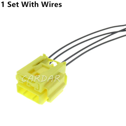 4 Pin 1.2 Series 7283-6134-70 Yellow Auto Unsealed Wire Socket Auto Accessories Car Modification Parts