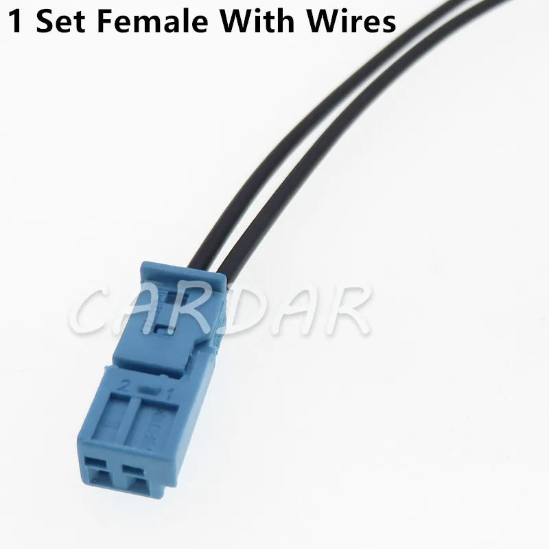 2 Pin B-14525-1 9-968554-1 9-968554-1A 8-1452577-1A Auto Door Light Socket Audio Tweeter Plug For BMW