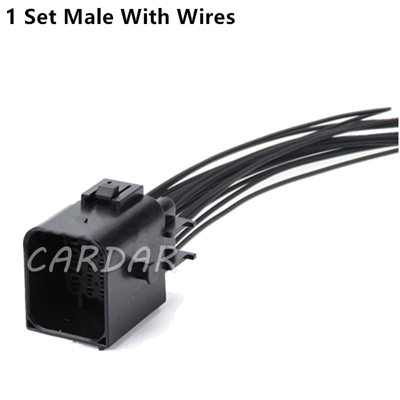 16 Pin 1743350-2 1743354-2 Auto Waterproof Connector Car Sockets With Terminals And Seals
