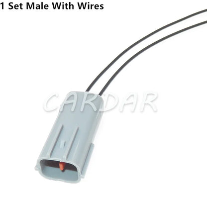2 Pin 6195-0003 6195-0006 Automotive Connector Motorcycle Waterproof Wire Harness Lamp Light Socket For Mazda