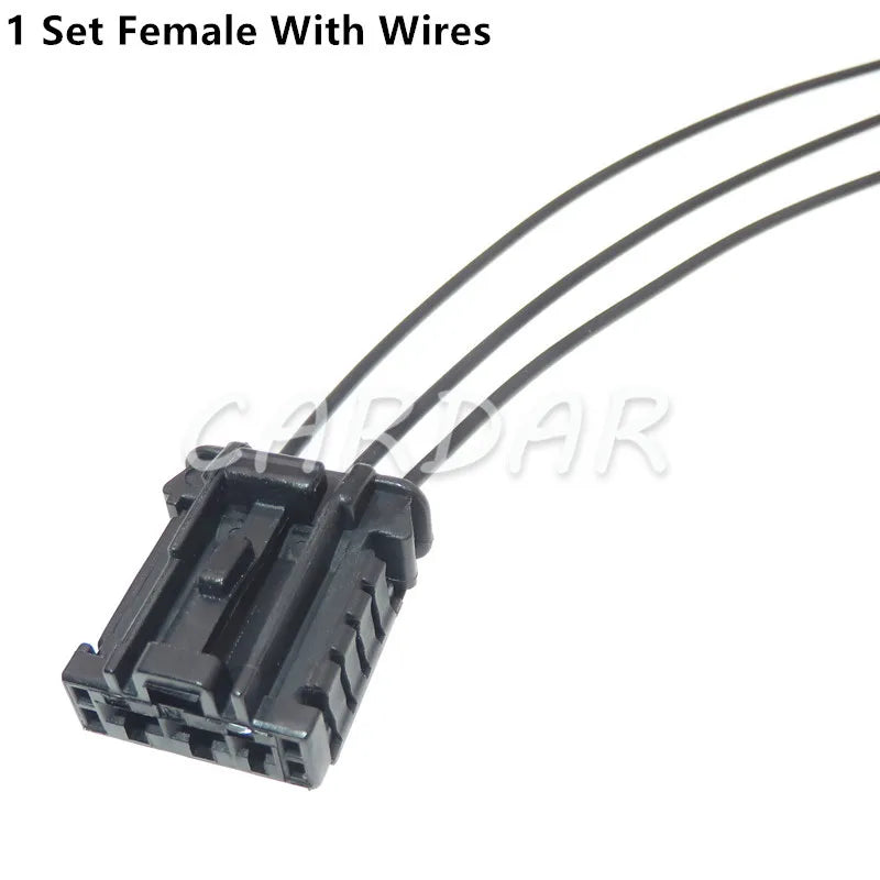 3 Pin 98821-1031 Electrical Auto Connector Automotive Wiring Harness Socket For Peugeot Citroen