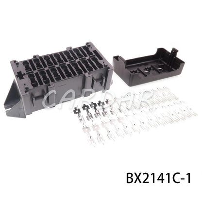 6/14/20 Way Standard Car Fuse Holder Box Blade Fuse Block Automotive Multi-circuit Assembly Control Box with Terminals
