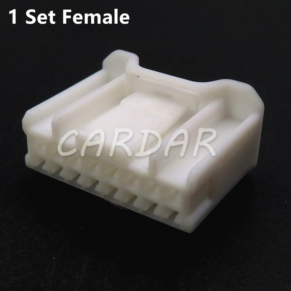 16 Pin Automotive Plastic Housing Unsealed Socket Car Cable Connector Auto Modification Plug Accessories