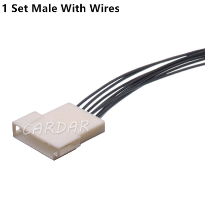 8 Pin 0.6 Series 1743282-1 Automotive Wiring Terminal Electrical Connector Miniature Wire Socket