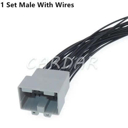 24 Pin Car Unsealed Socket 316372-6 Automobile Engine Gearbox ECU Male Female Docking Plug For Ford Mondeo