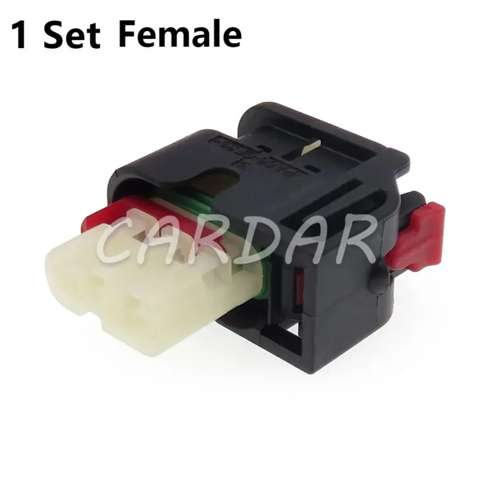 3 Pin 1.2 Series 1488992-6 White Auto Waterproof Socket Plastic Housing Wire Cable Connector