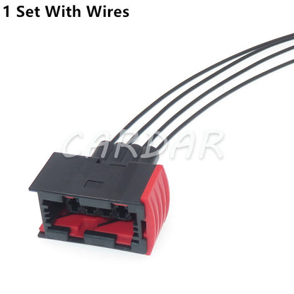 4 Pin Auto Wire Connector Car Oxygen Sensor Electric Wire Waterproof Socket 144998-1