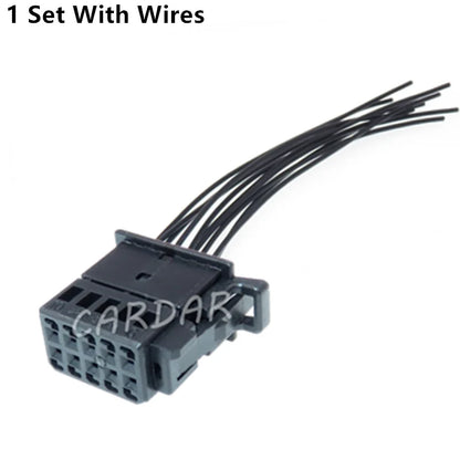 10 Pin 0.6 Series Miniature Car Modification Connector Parts Auto Electric Wire Cable Socket 1488973-2
