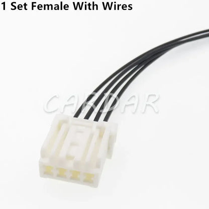 4 Pin 6098-4902 6098-4073 Auto Wiring Socket Automobile Connector With Terminals