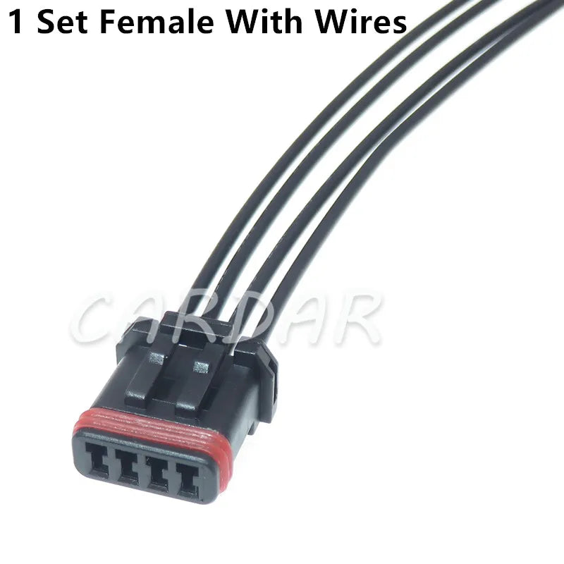 4 Pin MX19004S51 MX19004P51 Electric Automotive Connector Socket For Auto Wiring Harness