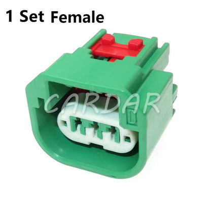 3 Pin Car Intake Pressure Sensor Turn Signal Lamp Holder Wire Socket Auto Waterproof Connector