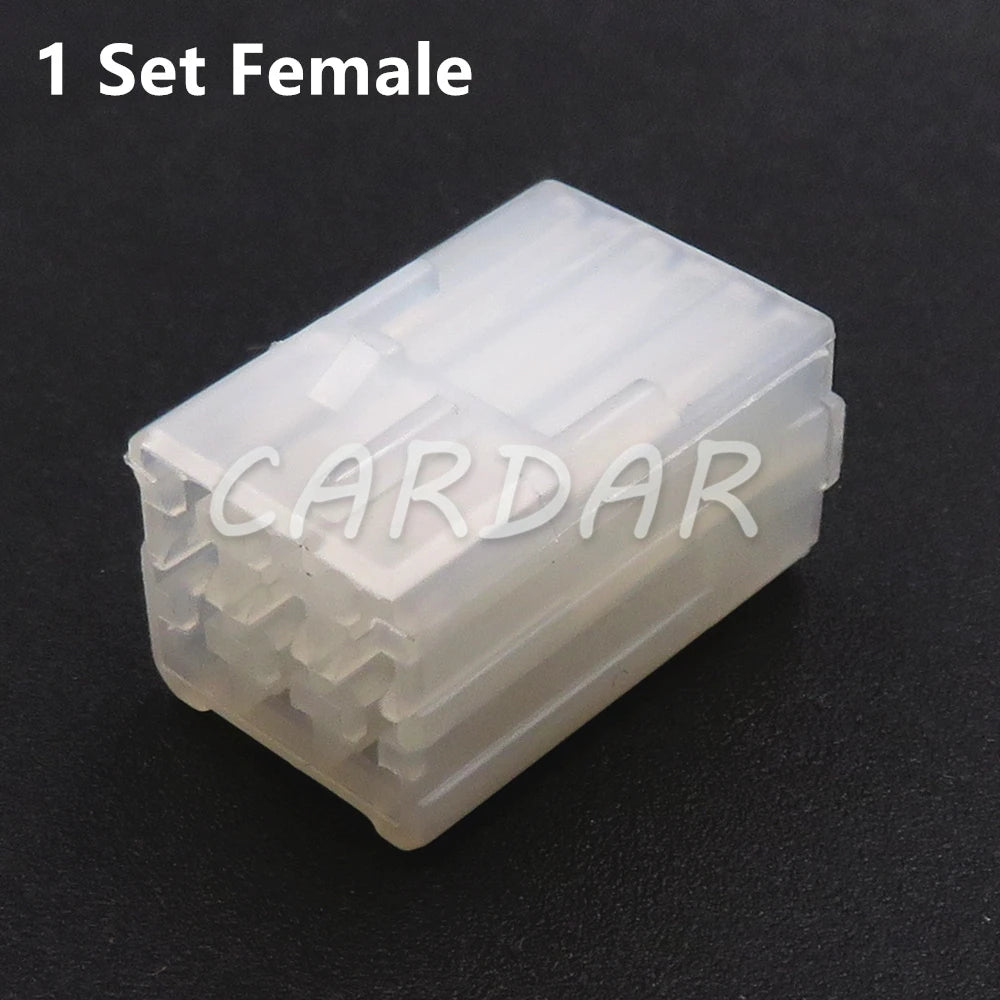 6 Pin 2 Series Automobile Taillight Holder Wiring Male Plug Car Female Socket Unsealed Adapter 7123-1460 6242-5061