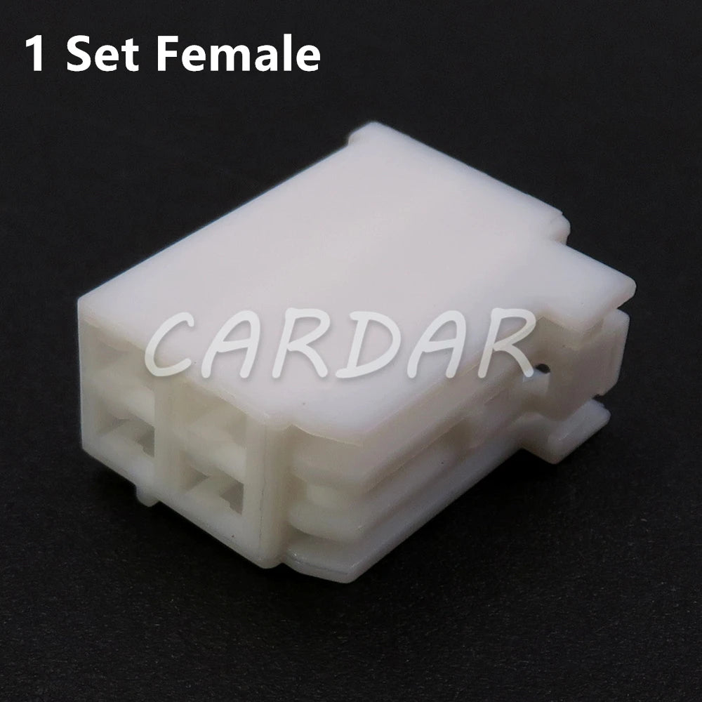 4 Pin 2.2 Series White Automotive Male Female Unsealed Socket With Terminal 6098-7200 Auto Parts