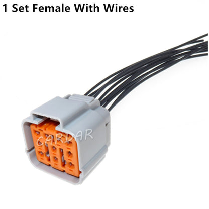 10 Pin 6195-0167 6195-0164 Waterproof Cable Socket Auto Connector For Motors Cars