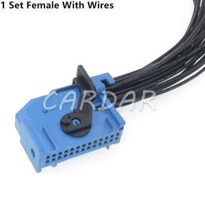 26 Pin 185879-2 185226-2 Automotive Instrument Cable Socket Automotive Conenctor ECU