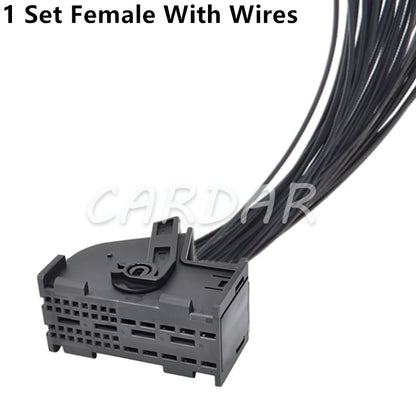 42 Pin Electrical Car Auto Connector Automotive ECU Socket