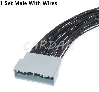 32 Pin MX34032SF1 MX34032PF1 Automotive Navigation Central Control Instrument Socket Electrical Wire Connector For Honda