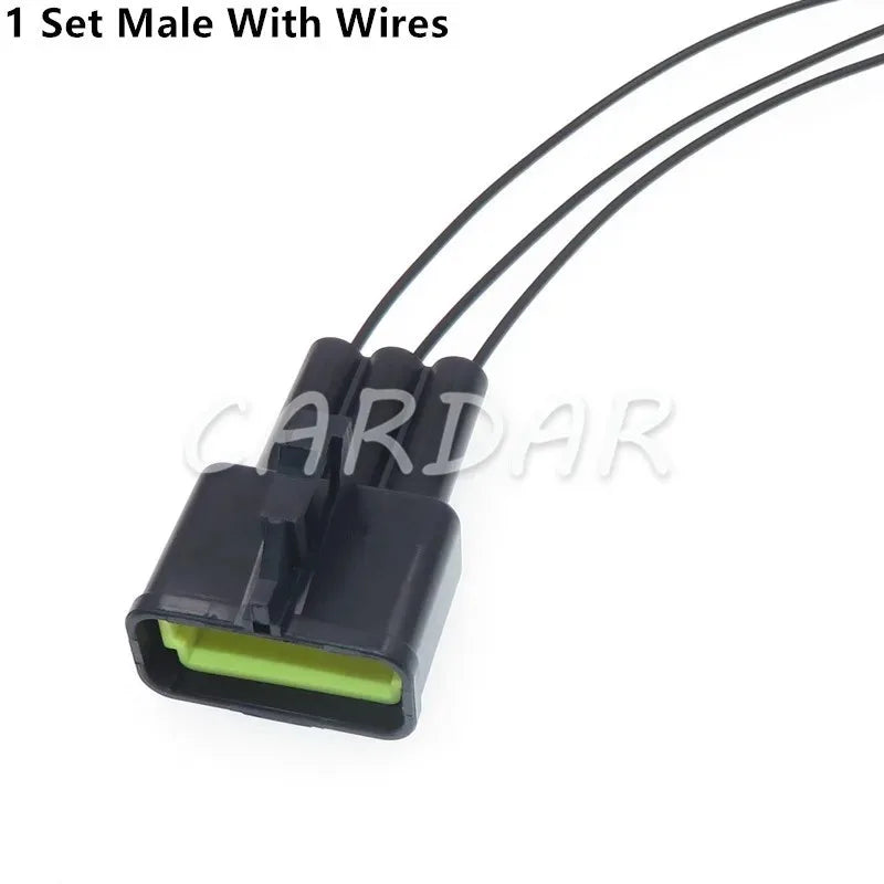 3 Pin 12040977 15300003 Sealed Auto Connector Waterproof Wiring Harness Socket Plug
