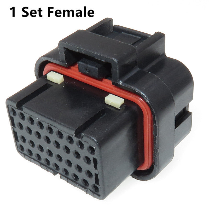 34 Pin 4-1437290-0 6437288-1 2-6447232-3 Tyco AMP Auto Oil Gas Connector Automotive ECU Socket For Cars