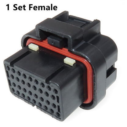 34 Pin 4-1437290-0 6437288-1 2-6447232-3 Tyco AMP Auto Oil Gas Connector Automotive ECU Socket For Cars