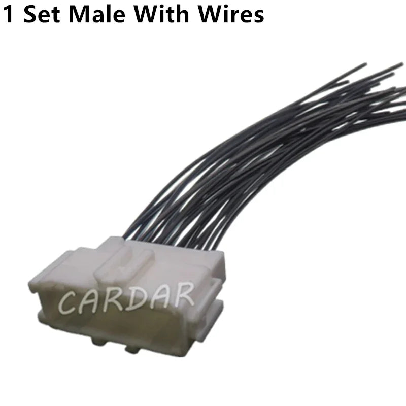 28 Pin Automobile Plug Auto Wire Socket Car Male Female Electric Wiring Unsealed Composite Connector