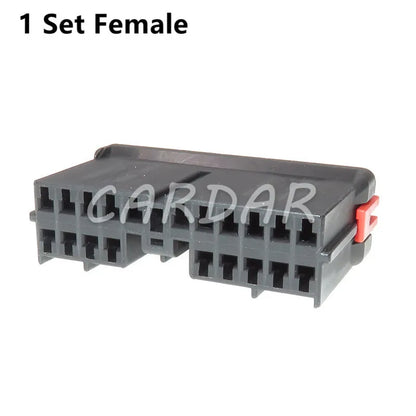 20 Pin Cable Vehicle Cable Socket Automotive Electrical Wire Connector With Pins Terminals