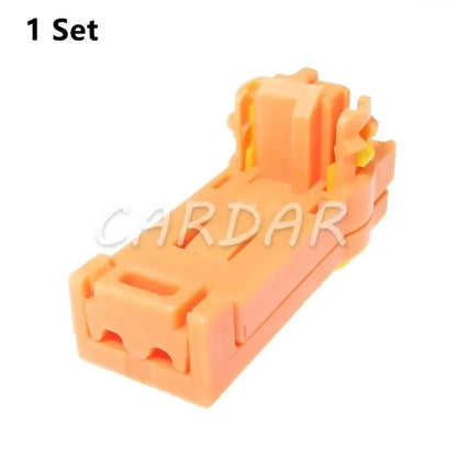2 Pin Orange Color Automotive Socket For Toyota Camry Corolla Crown Highlander