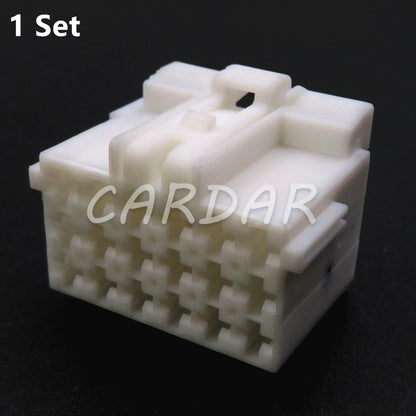 18 Pin White Auto Connector 2-967624-1 Automotive Electrical Socket Car Unsealed Adapter Vehicle Accessories