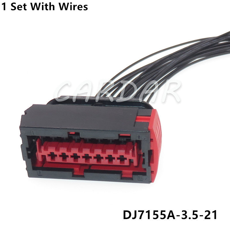 15 Pin 1801326-1 953479-1 Automobile Headlamp Wire Connector Car Waterproof Socket Auto Headlight Wiring Adapter