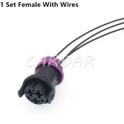 Conector redondo automático impermeable de la carcasa de cable de 3 pines 813 971 987 813971987 813 972 928 813972928
