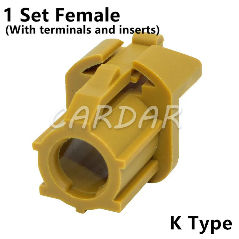 Auto LVDS 4 Pin HDS Connector Automotive Audio Socket Universal Car Fakra Female Connectors