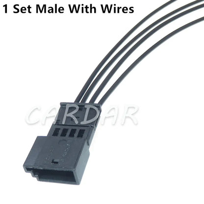 4 Pin 968813-1 0-1452576-1 Car Atmosphere Lamp Plug Socket Automotive Connector For Car Recorder VW BMW