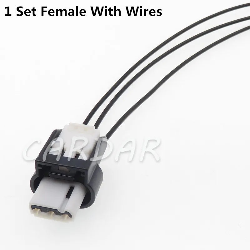 3 Pin 6189-7675 6189-7458 White Automobile Waterproof Sealed Socket Wire Harness Connector