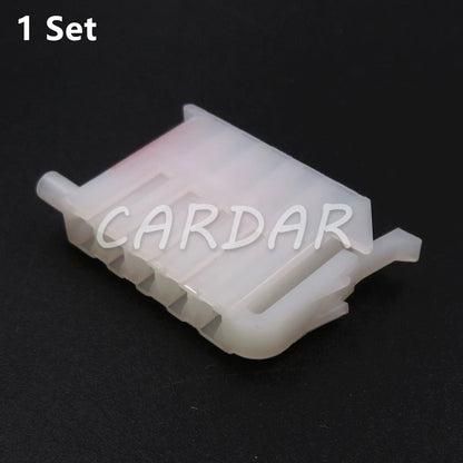 5 Pin 3.5 Series White Auto Plastic Housing Plug Car Socket Wiring Connector With Terminal 357955968A