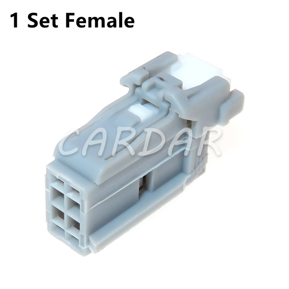 4 Pin 0.6 Series 9315484 Grey Unsealed Socket With Terminal Automotive Wiring Harness Connector